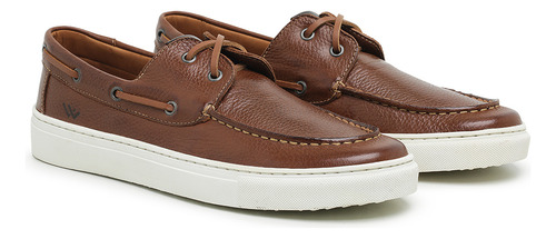 Kit 2 Pares Sapatenis Casual Slip On + Dock Sider 100%couro