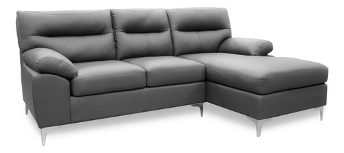 Sala De Piel - Isabela - Esquinera - Sofa Y Chaise Derecho