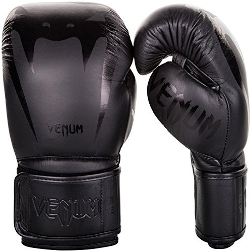 Guantes De Boxeo Venum Giant 3.0 - Cuero Nappa - Negro/negro