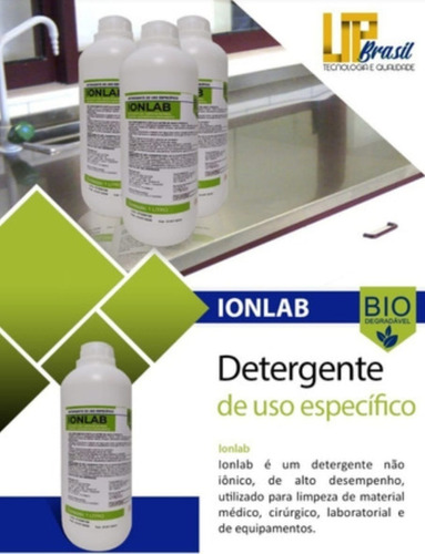 Detergente Neutro Desengraxante Ionlab Laboratório Bio
