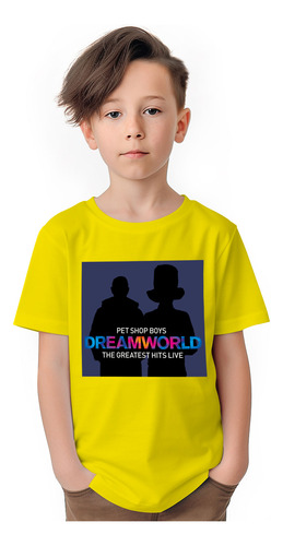 Polera Niños Pet Shop Boys Dreamworld 100% Algodon Wiwi