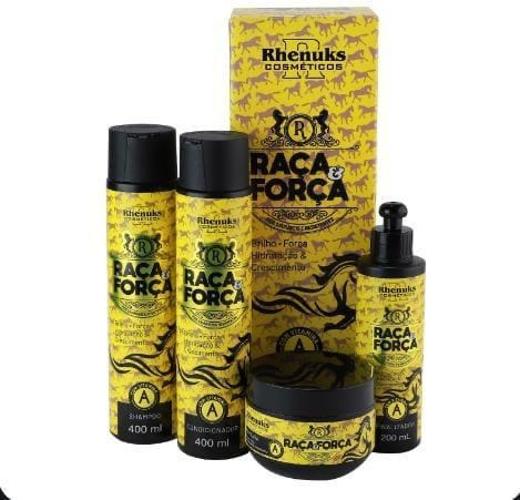 Imagem 1 de 1 de Kit Capilar Raça E Força Rhenuks