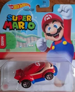 Hot Wheels Character Cars - Mario (super Mario)