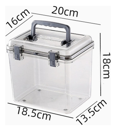 Estuche Protector Para Cámara Con Asa Caja 20cmx16cmx18cm