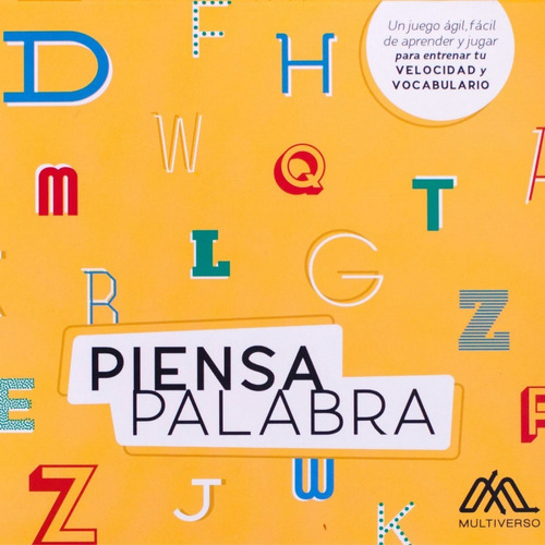 Piensa Palabra Juego Velocidad Mental Vocabulario Multiverso