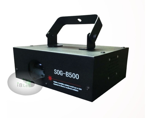 Laser Azul B500 500mw Raios Dmx Ritmico Bivolt Automatico