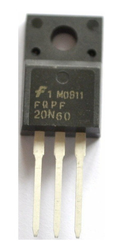 Transistor Fqpf20n60 Pf20n60 Mosfet Canal N