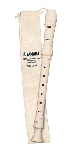 Flauta Dulce Yamaha Soprano Do Escolar Yrs 23