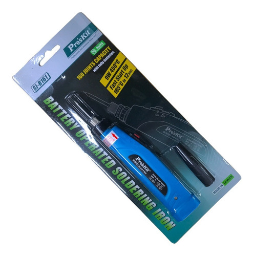 Imagen 5 de 6 de Soldador Lapiz Estaño A Pilas 9w Proskit 3xaa 4,5v Si-b161