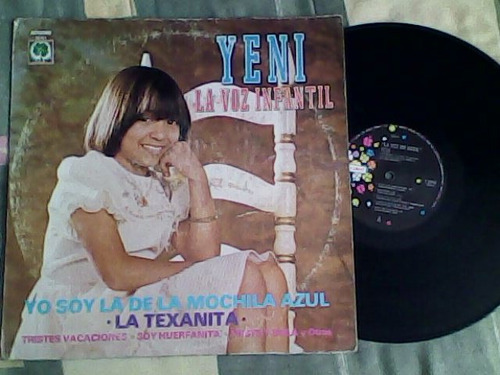 Disco Lp De Acetato Yeni La Voz Infantil