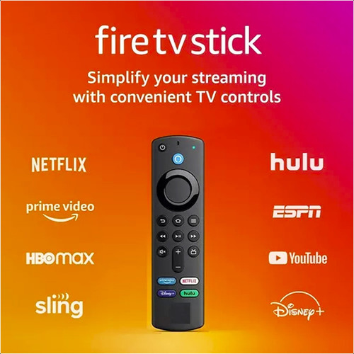Fire Tv Stick 4k 2th Inclui Comandos Da Tv Com Atalhos Smart