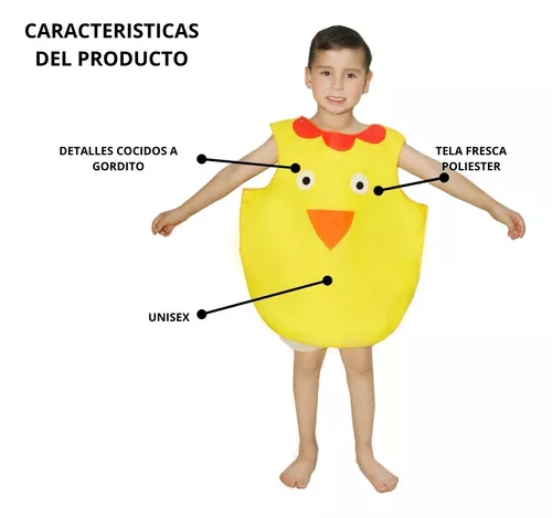 Disfraz de pollito infantil