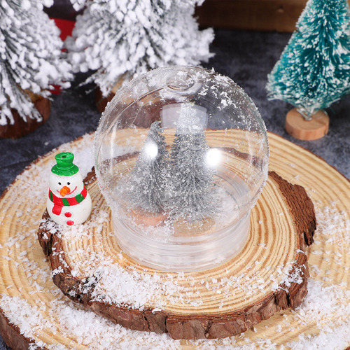 Bola De Nieve R De Plástico Pequeña Para Hacer Globos De Agu