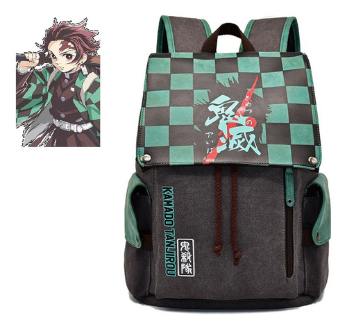 Mochila Para Niños Demon Slayer Tanjiro Bean