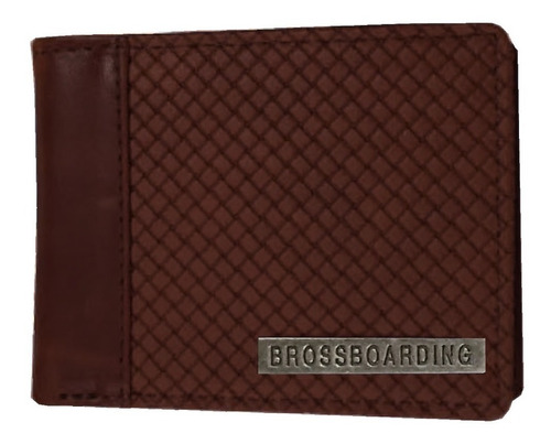 Billetera Bross Brs-5022 Hombre Cuero Sintetico