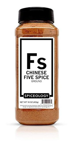 Five Spice Powder - Spiceology Ground Chinese 5 Spice - 16 O