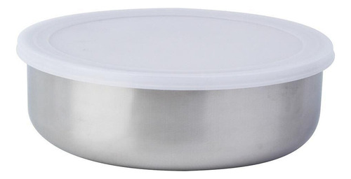 Pote Com Tampa Inox 20cm - A/casa