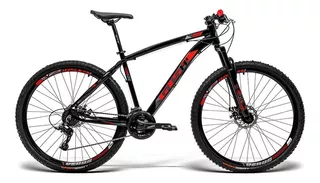 Mountain Bike GTSM1 Ride New Aro 29 Freio À Disco Mecânico Câmbios Gts Tsi 21V Cor Preto/vermelho Quadro 19