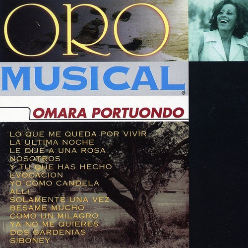 Omara Portuondo - Oro Musical - Cd Usado 