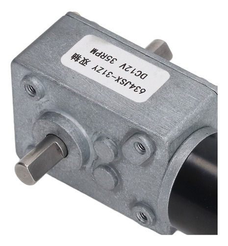 Motor De Reducción De Velocidad, Doble Eje, Dc, 12 V, Autobl