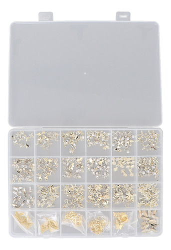Kit De Diamantes De Imitación Para Uñas, Brillo Duradero, Re