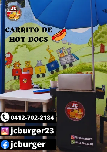 Alquiler Carrito Perros Calientes Hamburguesa Colchón Inflab