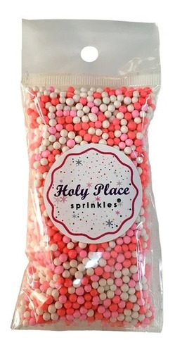 Sprinkle De Azucar Comestible En Perlas Mixtas X 50 Grs