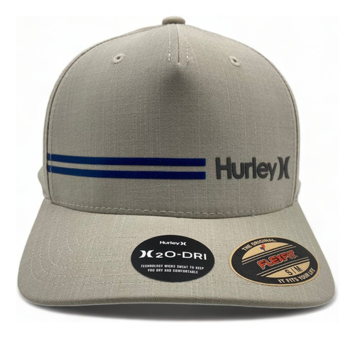 Gorra Hurley Cerrada 100% Original Dri Fit Line Up Stone