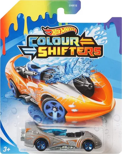 Carrinho hot wheels que muda de cor