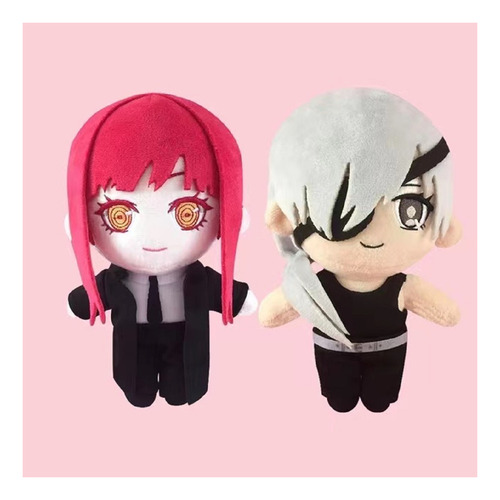 Mb Muñeca De Peluche Makima De Anime Chainsaw Man, Adorno