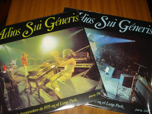Vinilo Sui Generis / Adios...volumen 1 Y 2 (nuevo Y Sellado)