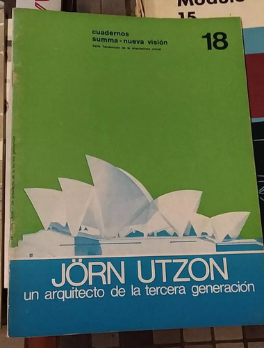Cuadernos Summa Nueva Visión 18 - Jörn Utzon (Usado)