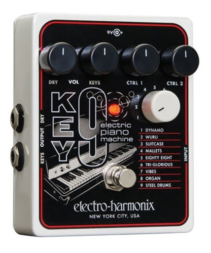 Pedal Electro Harmonix Key9 Com Nf-e  Pronta Entrega