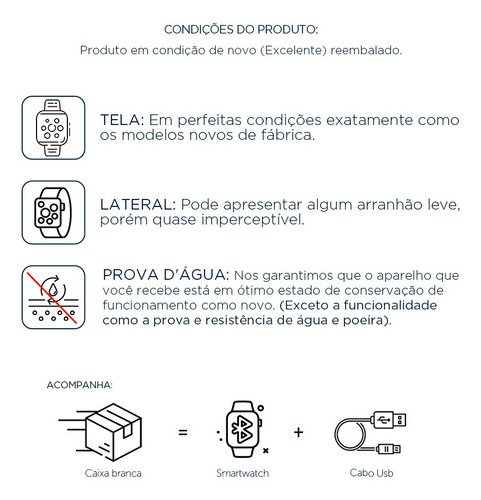 Smartwatch Original Samsung Galaxy Watch Active Black (Recondicionado)