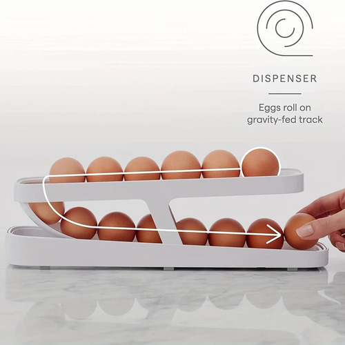 Cr Divisor Automático Ovos 2 Peças Para Manter Os Ovos Em