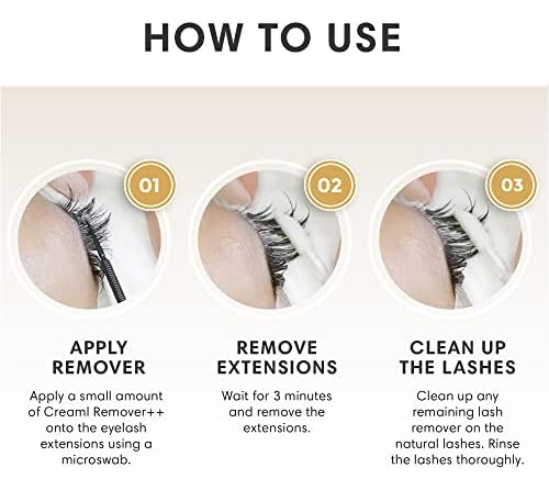 Bl Lashes Creme Removedor De Extensão De Cílios Double Plus,