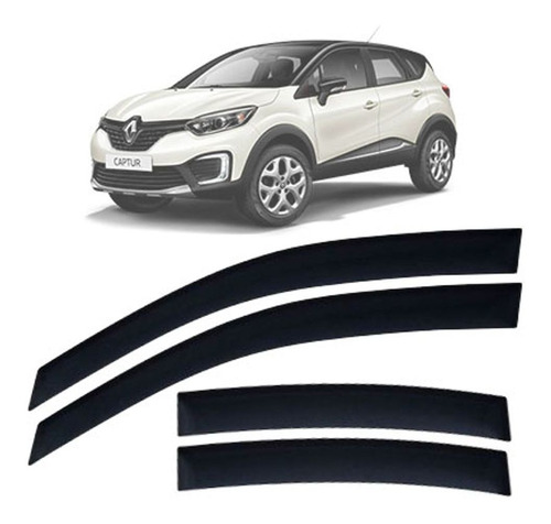 Calha De Chuva Renault Captur 16/18 4 Portas