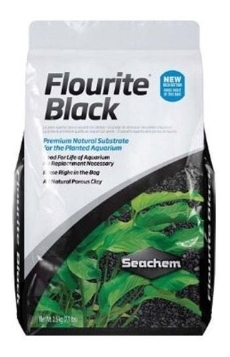 Flourite Black 7kgs Seachem Plantado Acuarios Sustrato