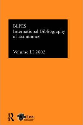 Libro Ibss: Economics: 2002 Vol.51 - The British Library ...