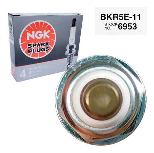 Imagen 8 de 9 de Bujia Ngk Bkr5e-11 Atos 1.1 2008 2009 2010