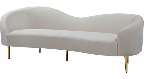 Meridian Furniture Ritz Collection Modern | Sofá Tapizado .