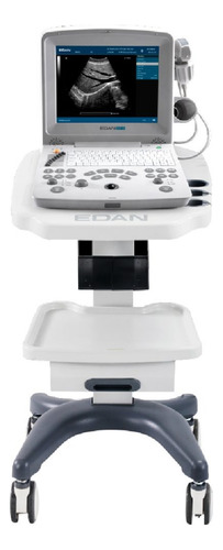Ecografo B/n Edan Dus60 Portatil Con Doppler Veterinario