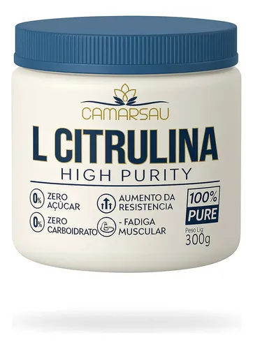 Citrulina Malato Em Pó 100% Pura 250g Vasodilatador E Mais Energia ...