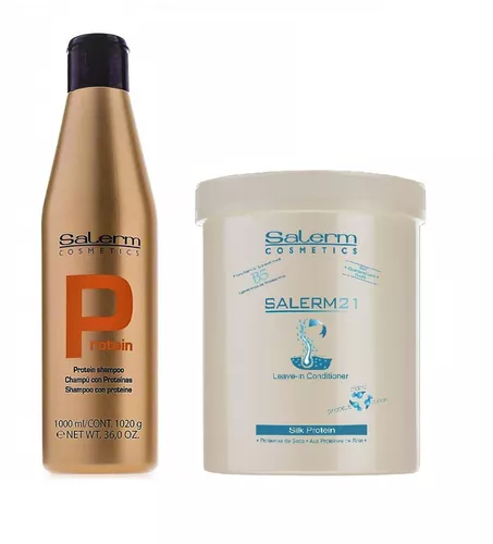 Salerm 21 Acondicionador 1kg + Proteína Shampoo 1lt + Envío