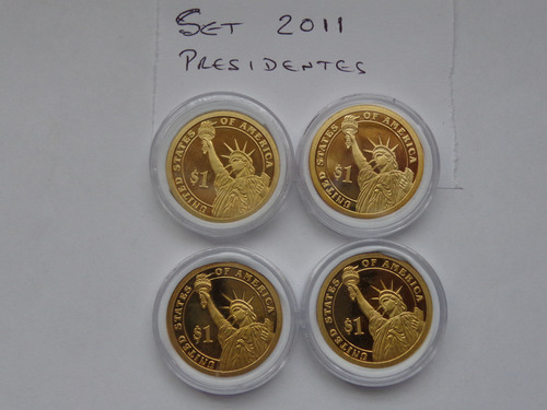 Usa Colección Dólar De Los Presidentes 2011 S Proof. (Usado)