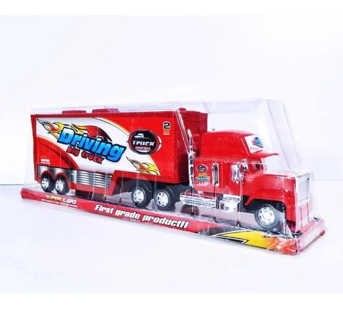 Mula Cars Contenedor Mack Camion Sin Carros Mula 48cm 