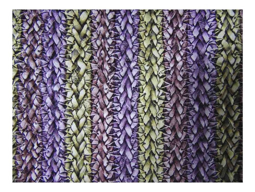 Mantel Individual Plastico Rallado Colores Sm-431367 Namaro Color Marrón Liso