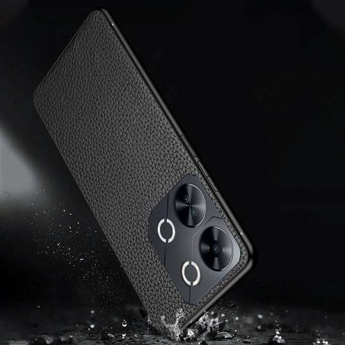 Zt Funda Para Itel P65 Silicona Litchi Textura+mica