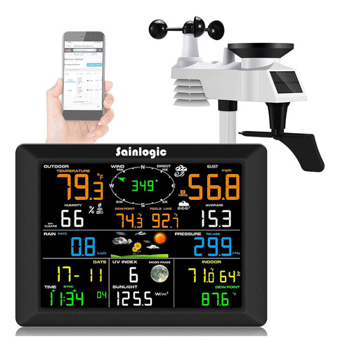 Sainlogic Estación Meteorológica Wifi, Estación Meteorológic
