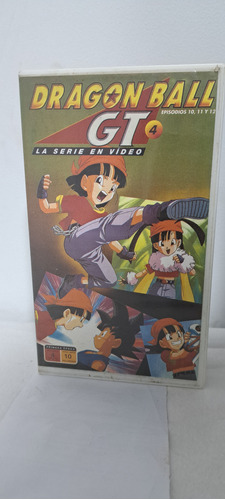 Vhs Dragon Ball Gt 4 Primera Época  